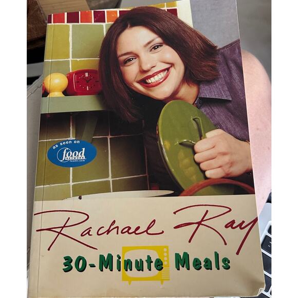 Rachael Ray Cookbooks 30 Minute Meals, Just in Time, Great Meals, Big Orange S/4 - Picture 5 of 7
